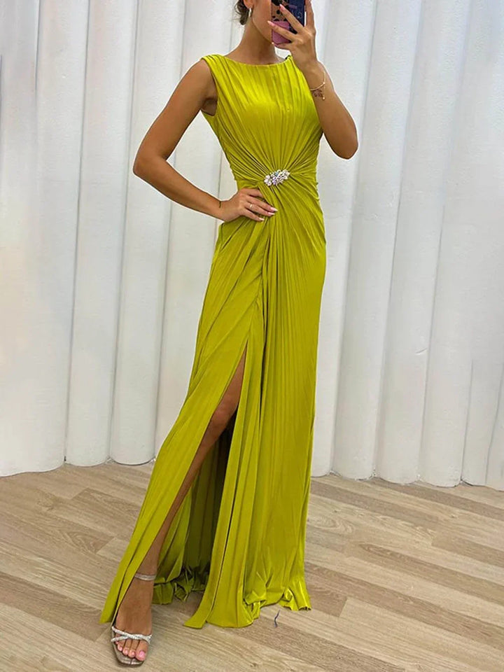 Isabella™ | Long Pleated Dress