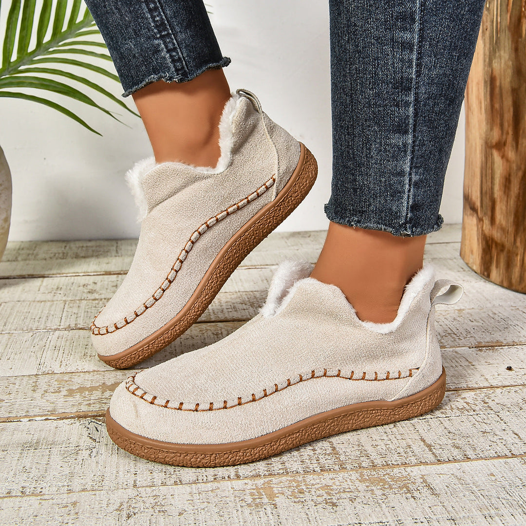 Aria™ | Warm Fur Lined Ankle Boots