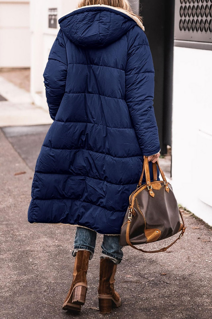 Elegant Reversible Coat for Women