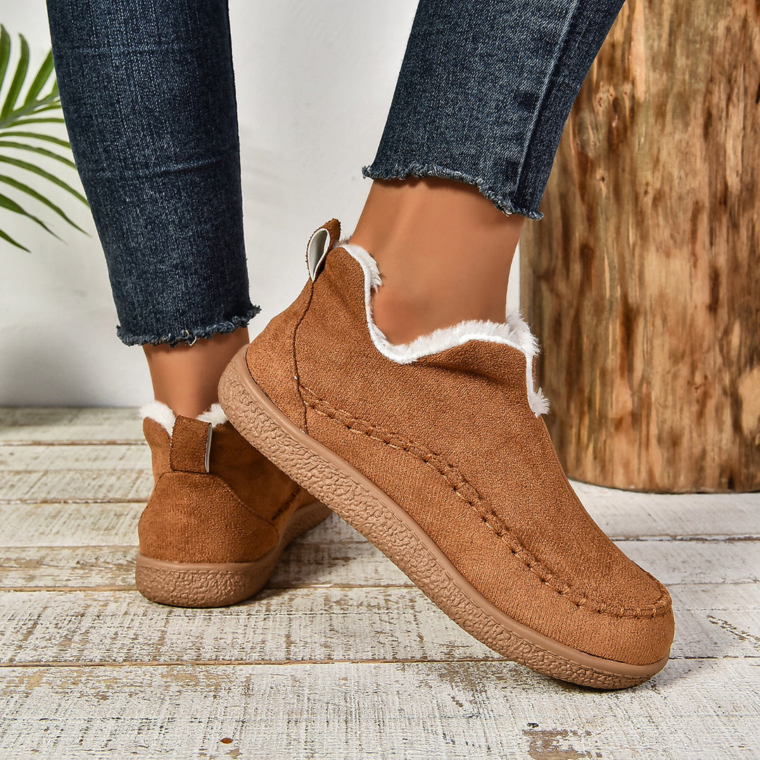 Aria™ | Warm Fur Lined Ankle Boots