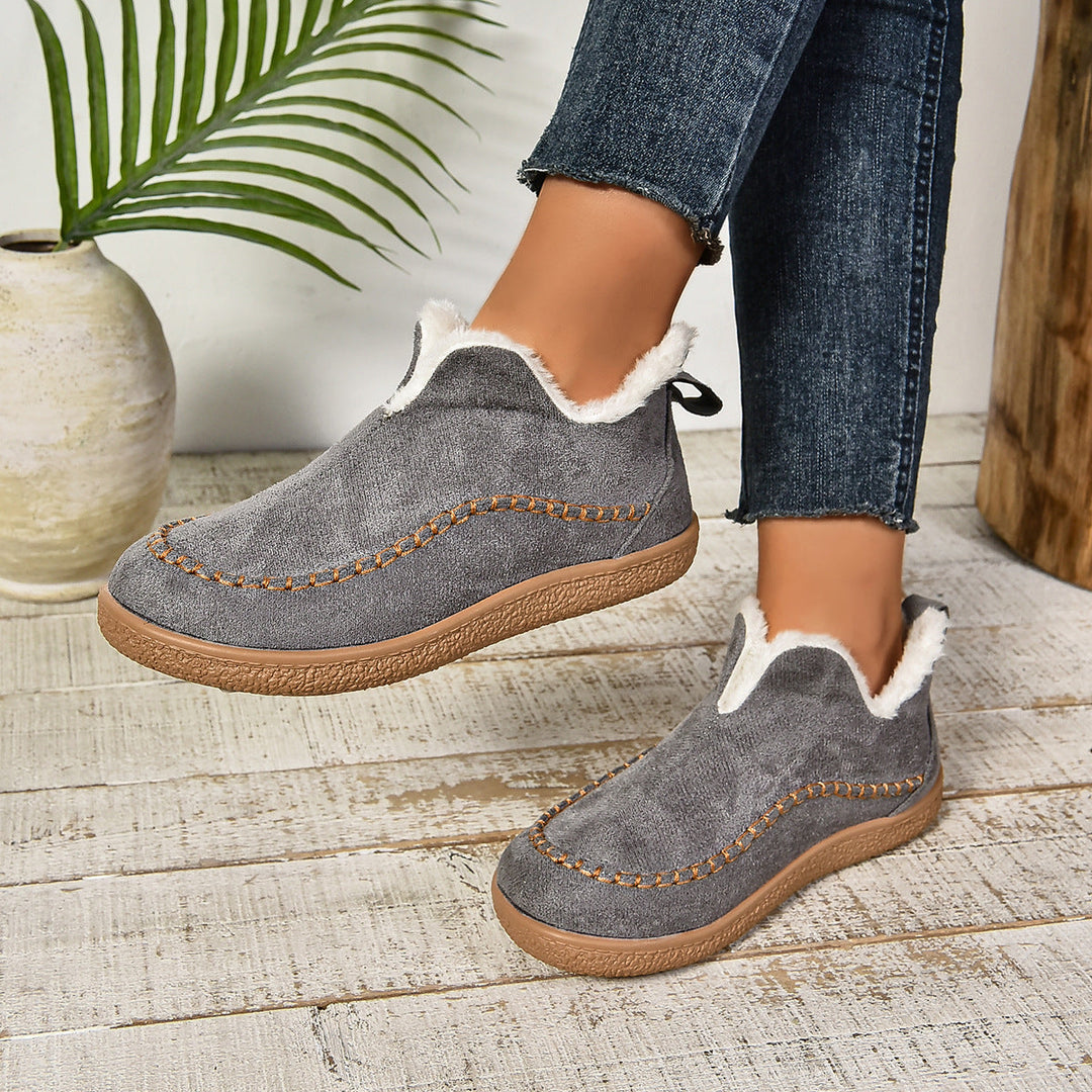 Aria™ | Warm Fur Lined Ankle Boots