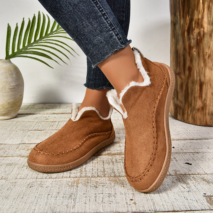 Aria™ | Warm Fur Lined Ankle Boots