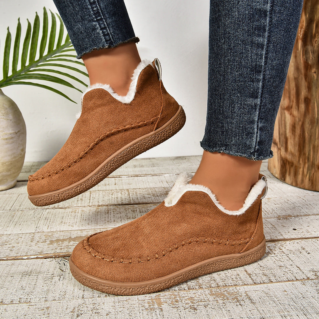 Aria™ | Warm Fur Lined Ankle Boots