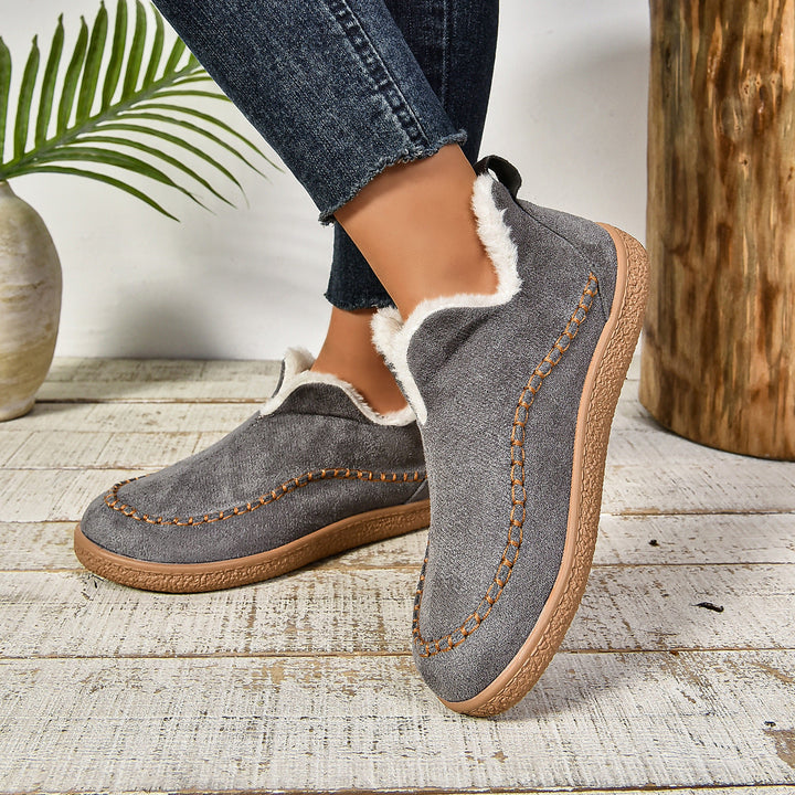 Aria™ | Warm Fur Lined Ankle Boots