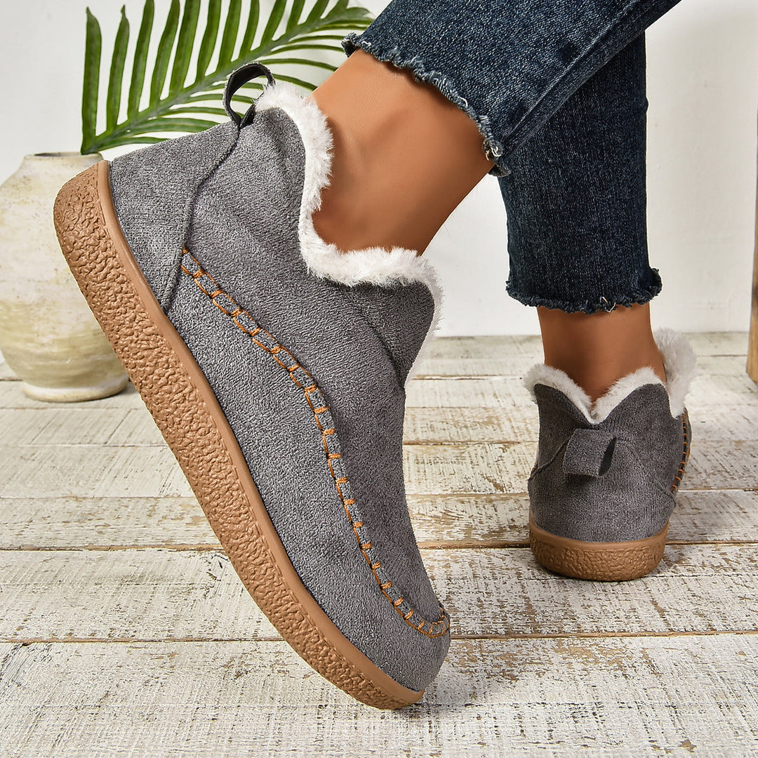 Aria™ | Warm Fur Lined Ankle Boots
