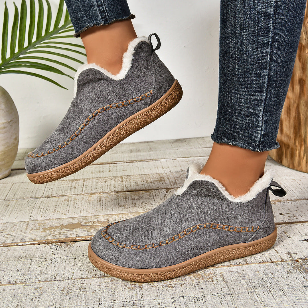 Aria™ | Warm Fur Lined Ankle Boots