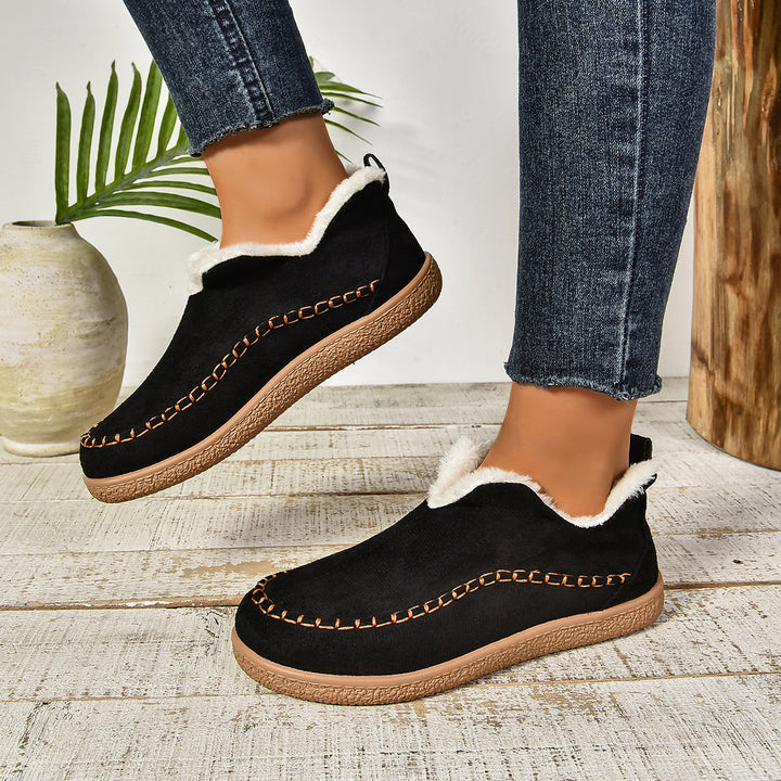 Aria™ | Warm Fur Lined Ankle Boots
