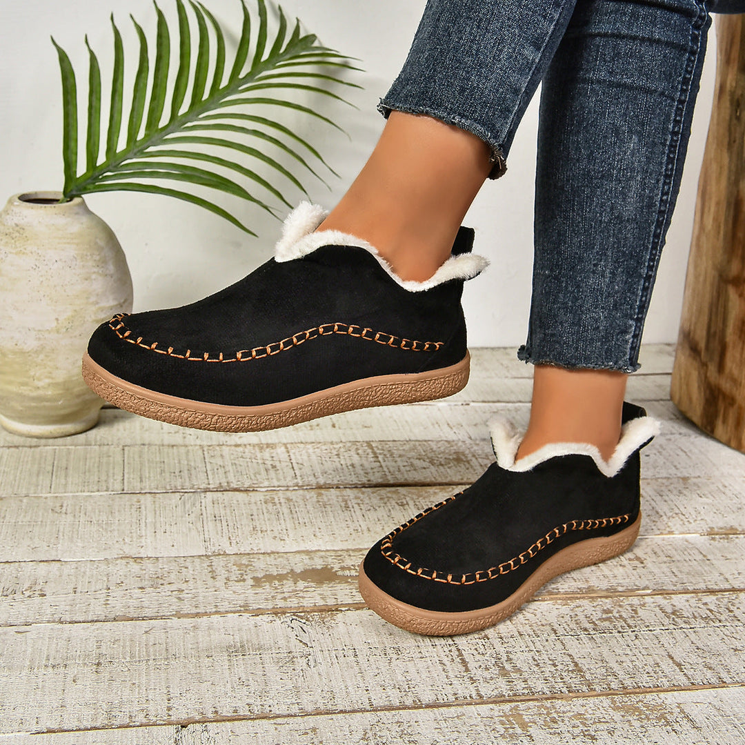 Aria™ | Warm Fur Lined Ankle Boots