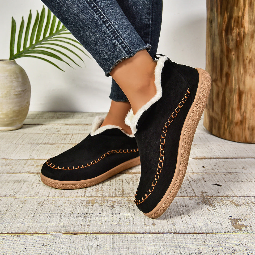 Aria™ | Warm Fur Lined Ankle Boots