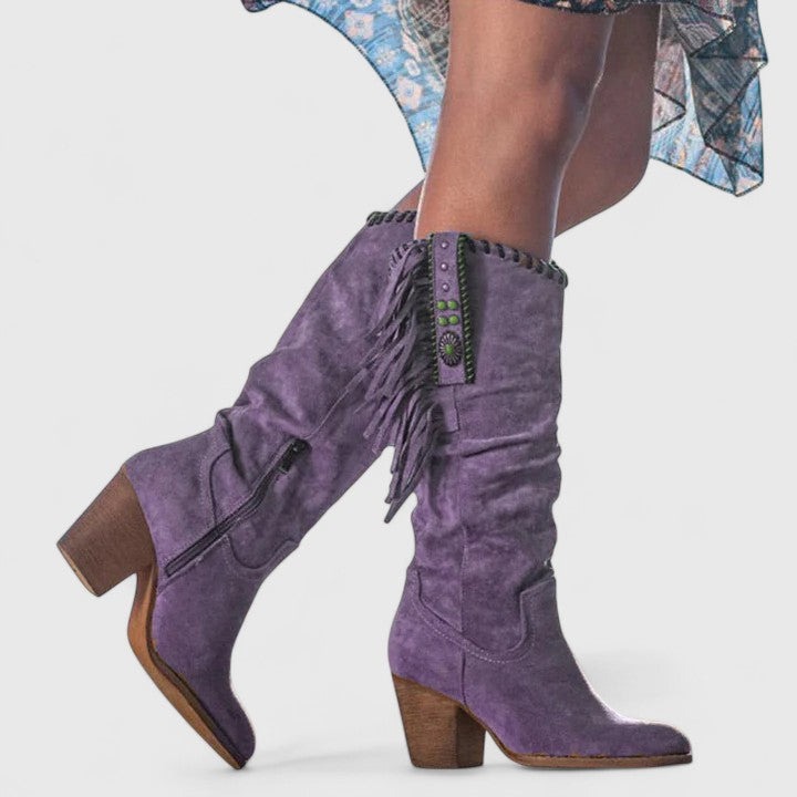 Sienna Fringe Boots