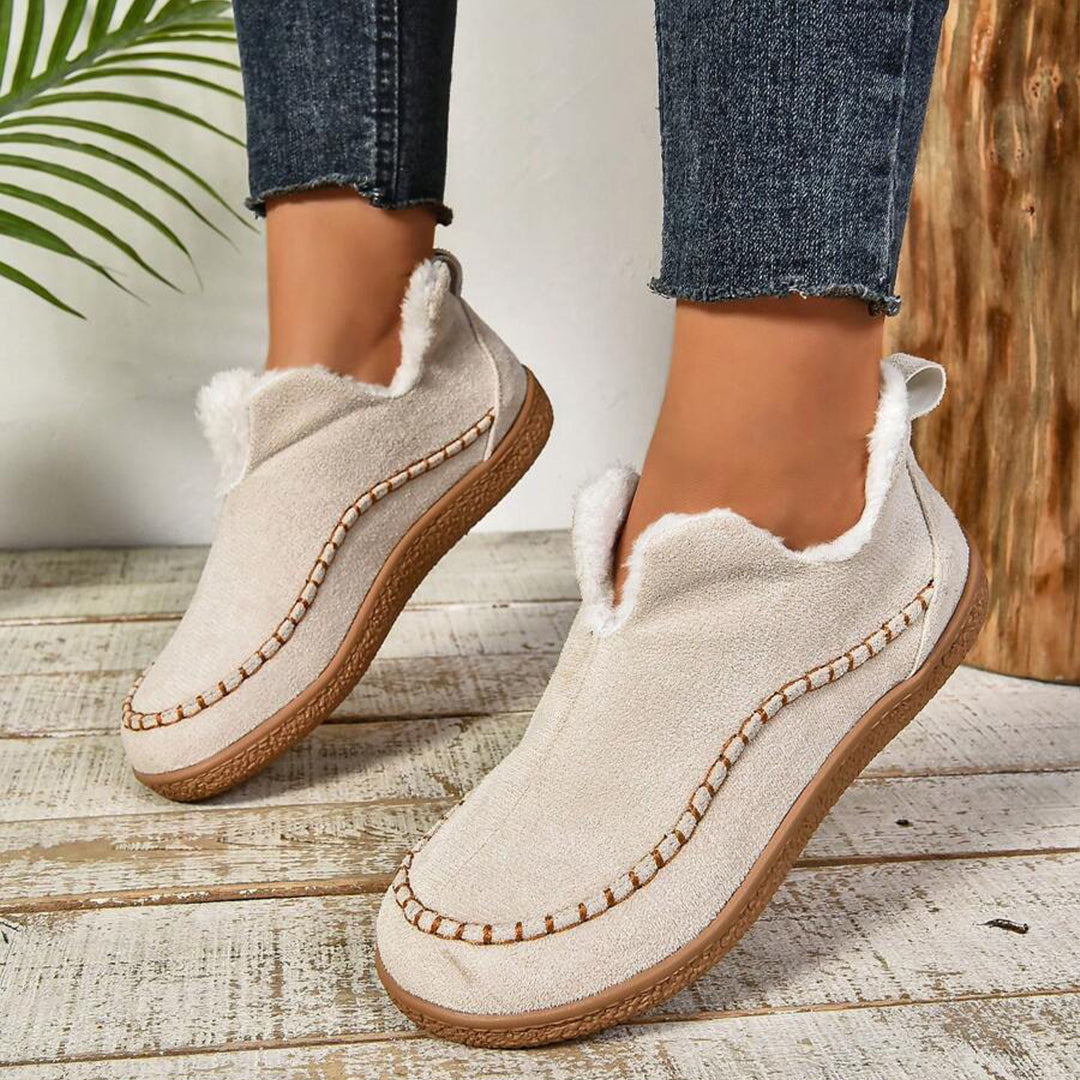 Aria™ | Warm Fur Lined Ankle Boots