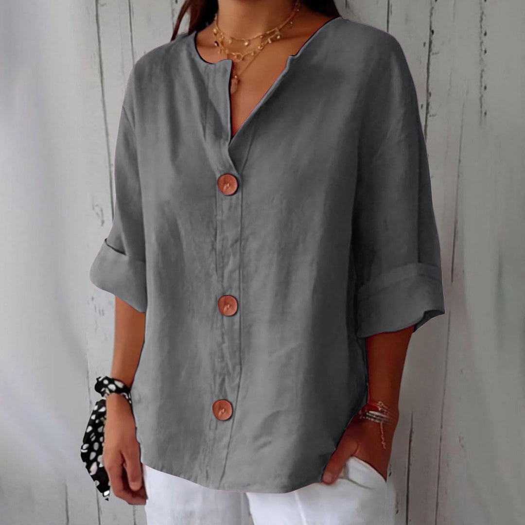 lazel | Loose-fitting Summer Blouse