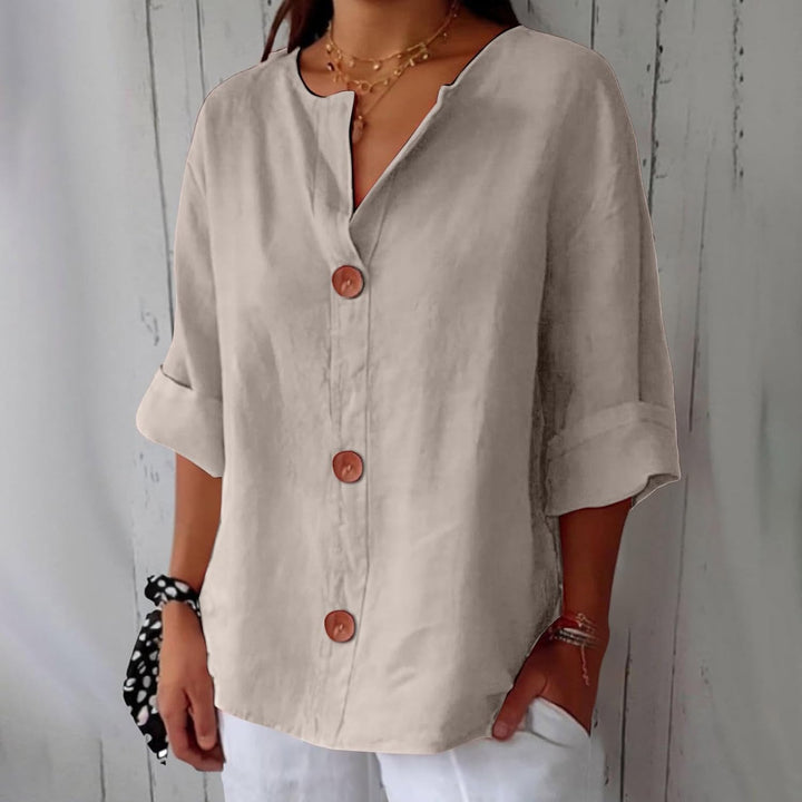 lazel | Loose-fitting Summer Blouse