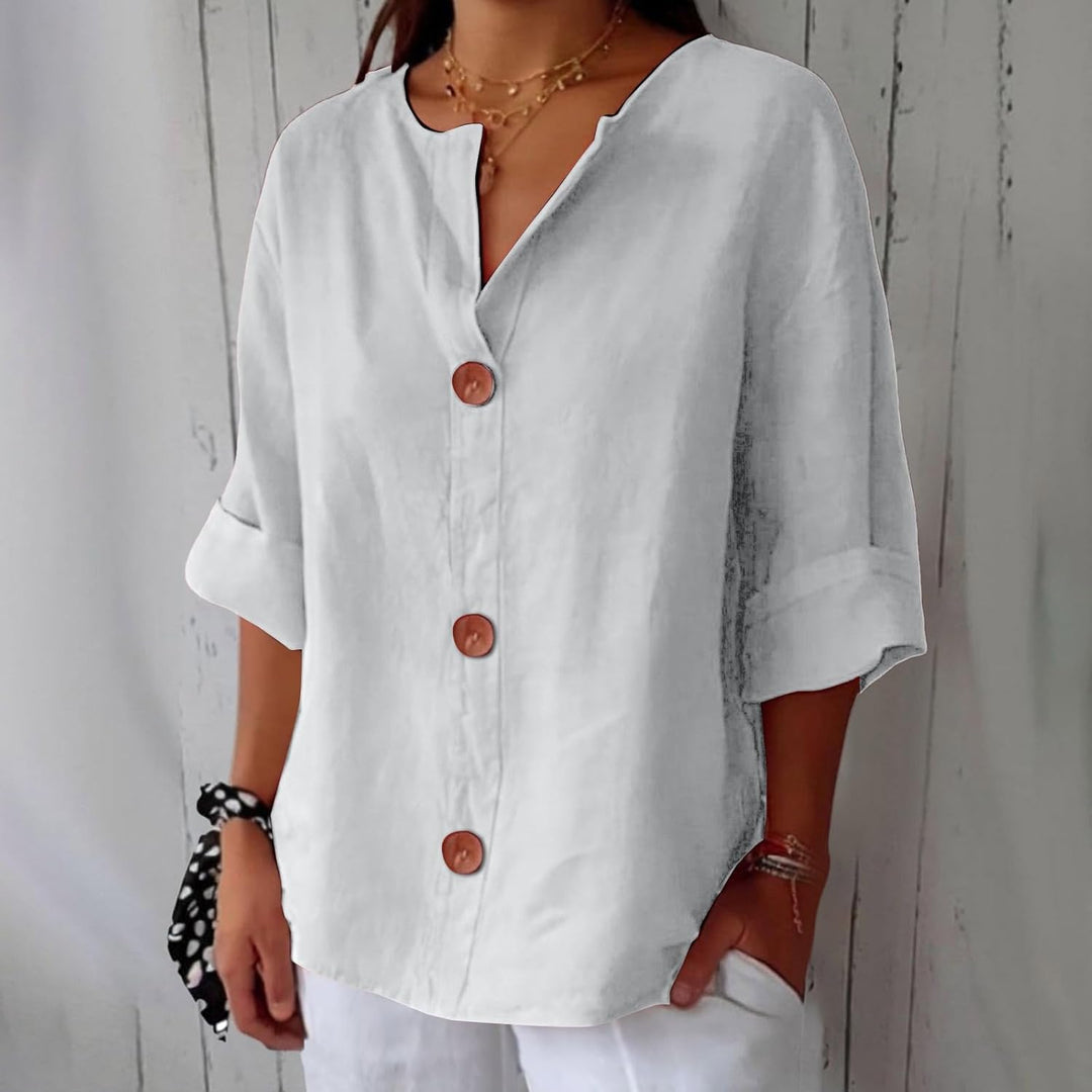 lazel | Loose-fitting Summer Blouse