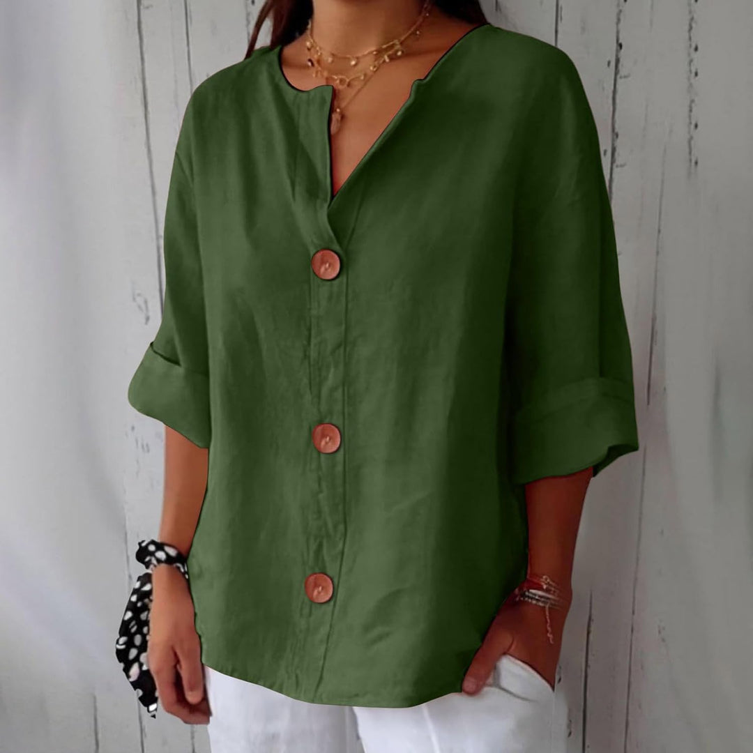 lazel | Loose-fitting Summer Blouse