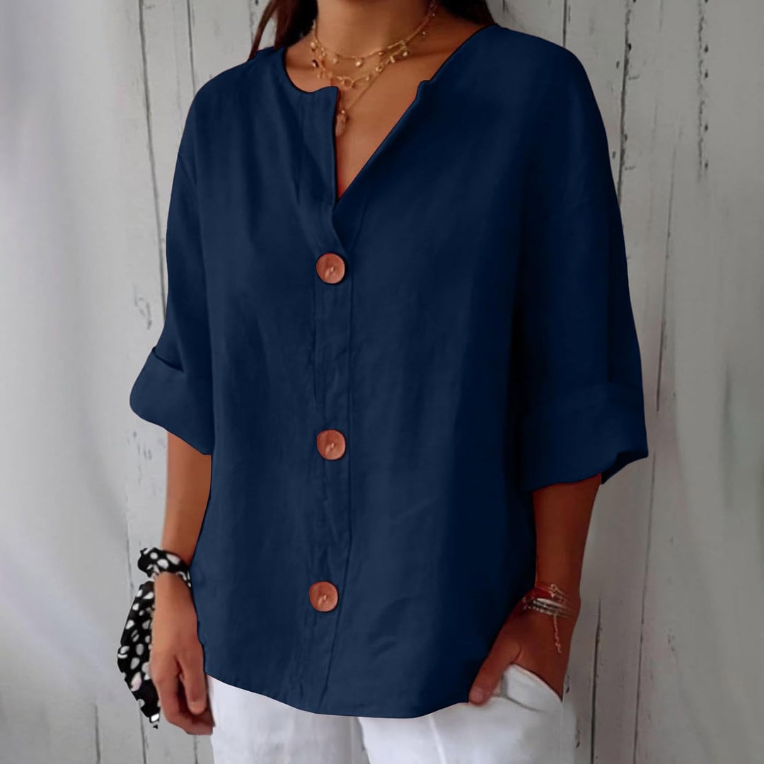 lazel | Loose-fitting Summer Blouse