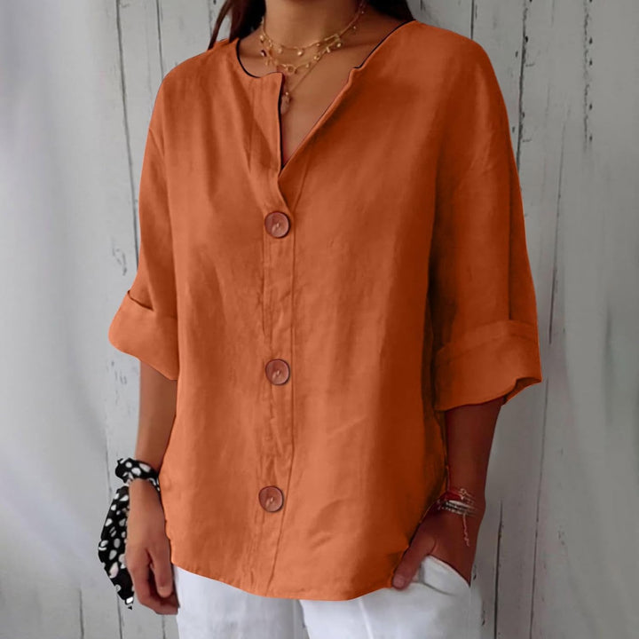 lazel | Loose-fitting Summer Blouse