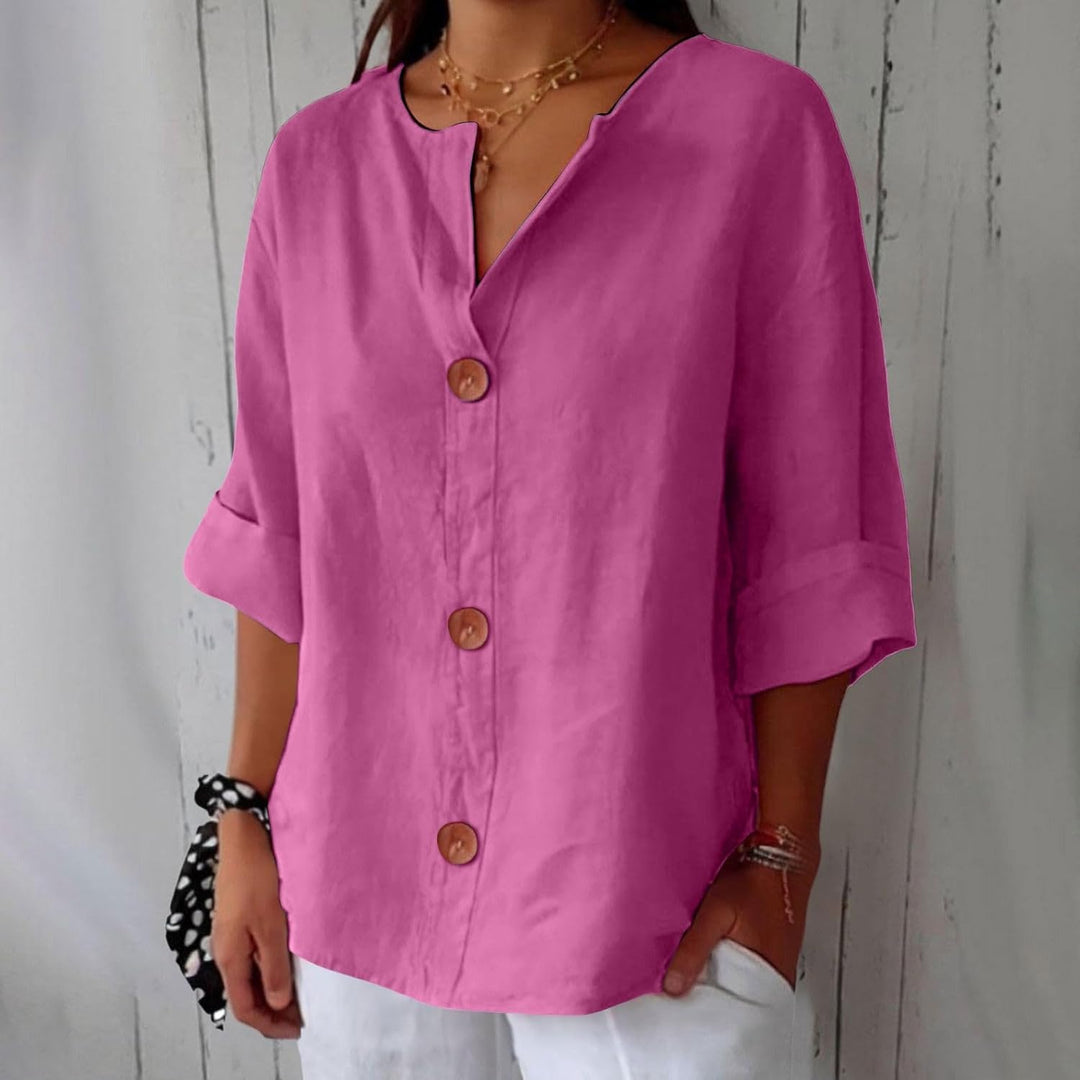 lazel | Loose-fitting Summer Blouse