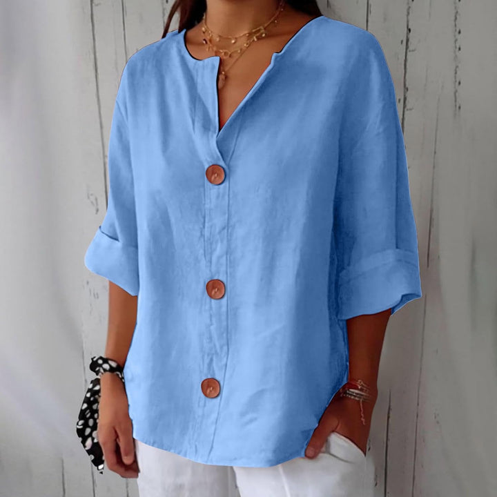 lazel | Loose-fitting Summer Blouse