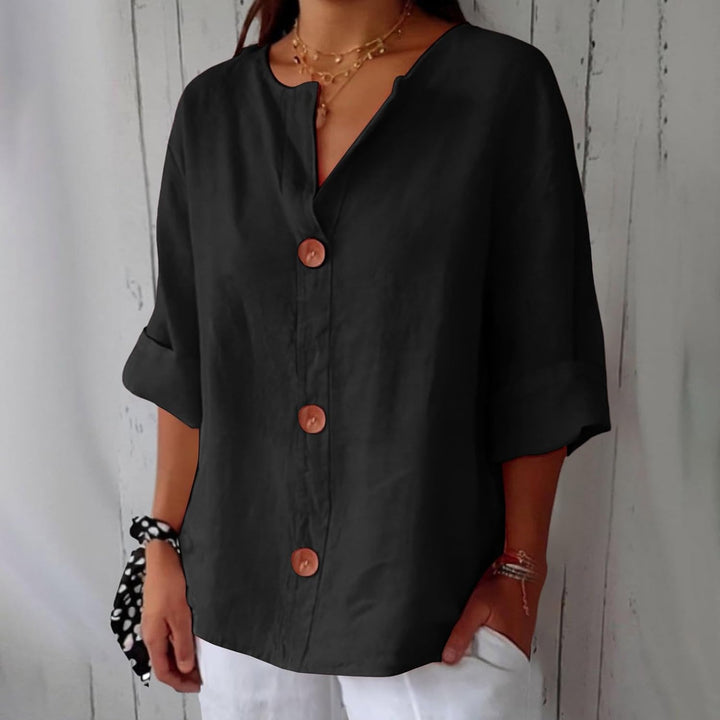 lazel | Loose-fitting Summer Blouse