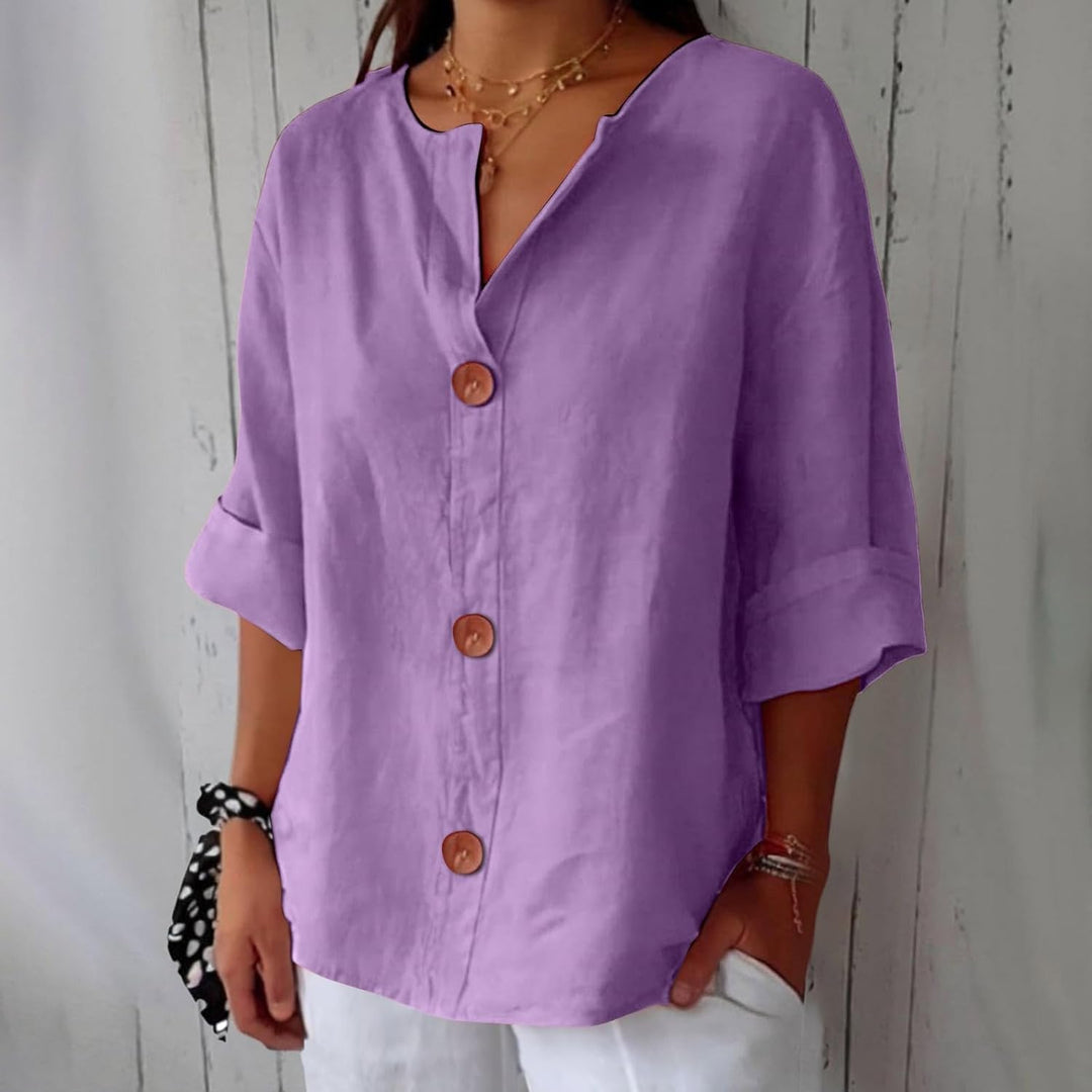 lazel | Loose-fitting Summer Blouse