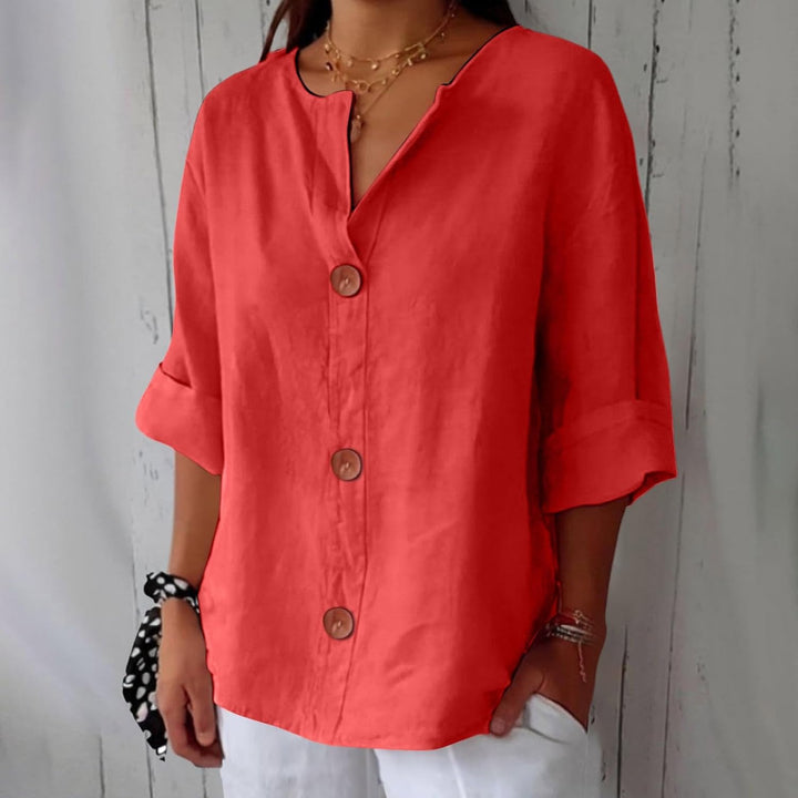 lazel | Loose-fitting Summer Blouse