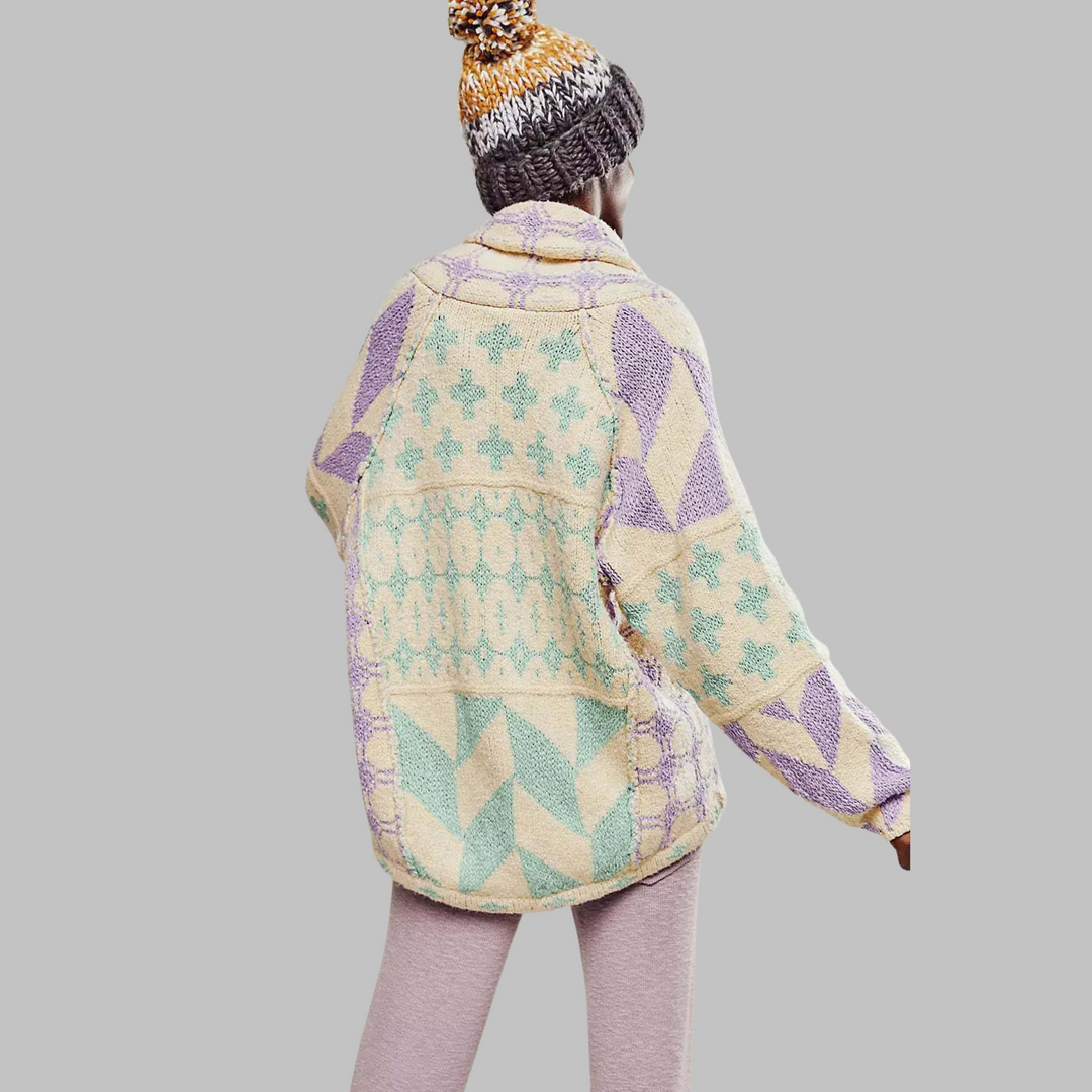 Portia™ | Cozy Vintage Knit Cardigan