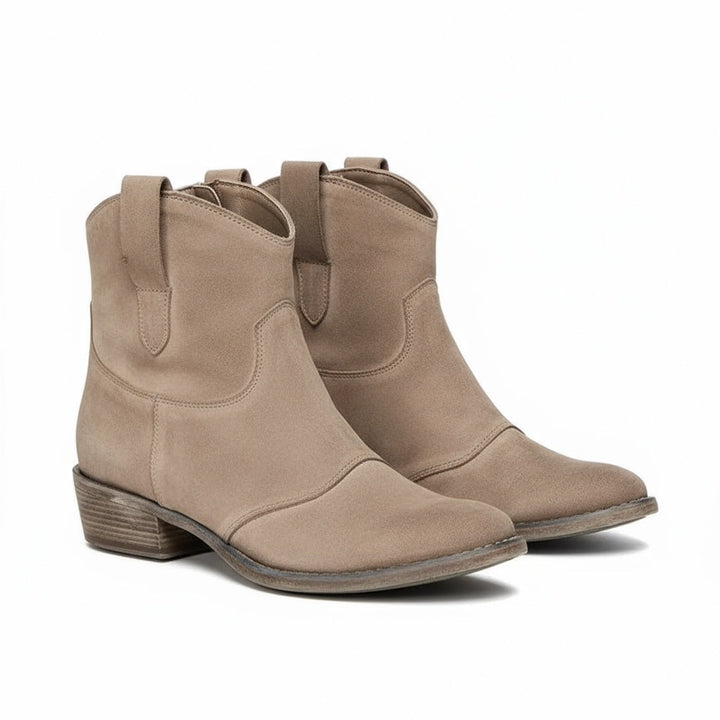 Camille™ | Vintage Cowboy Ankle Boots