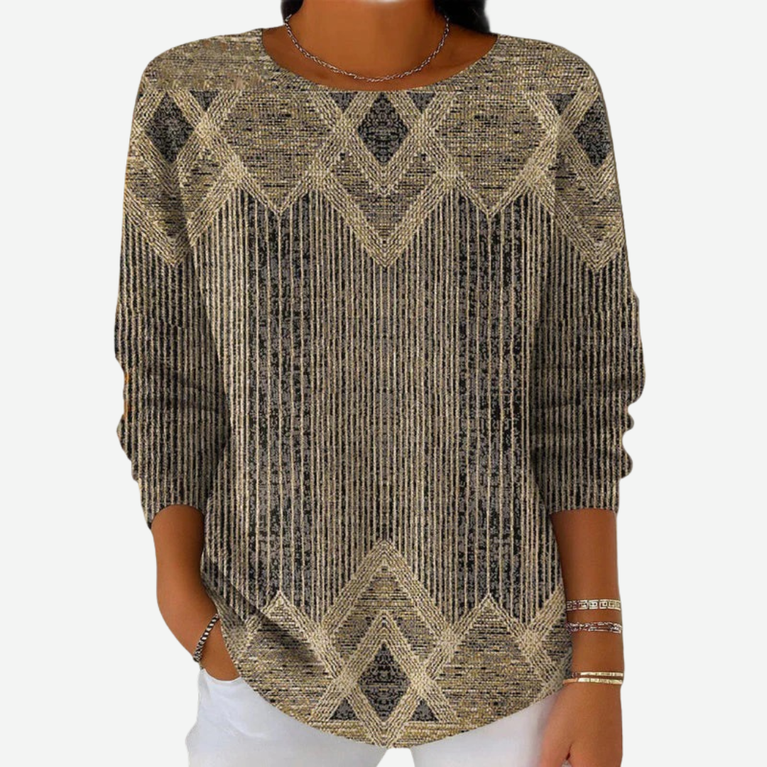 Margaret - Vintage Striped Sweater