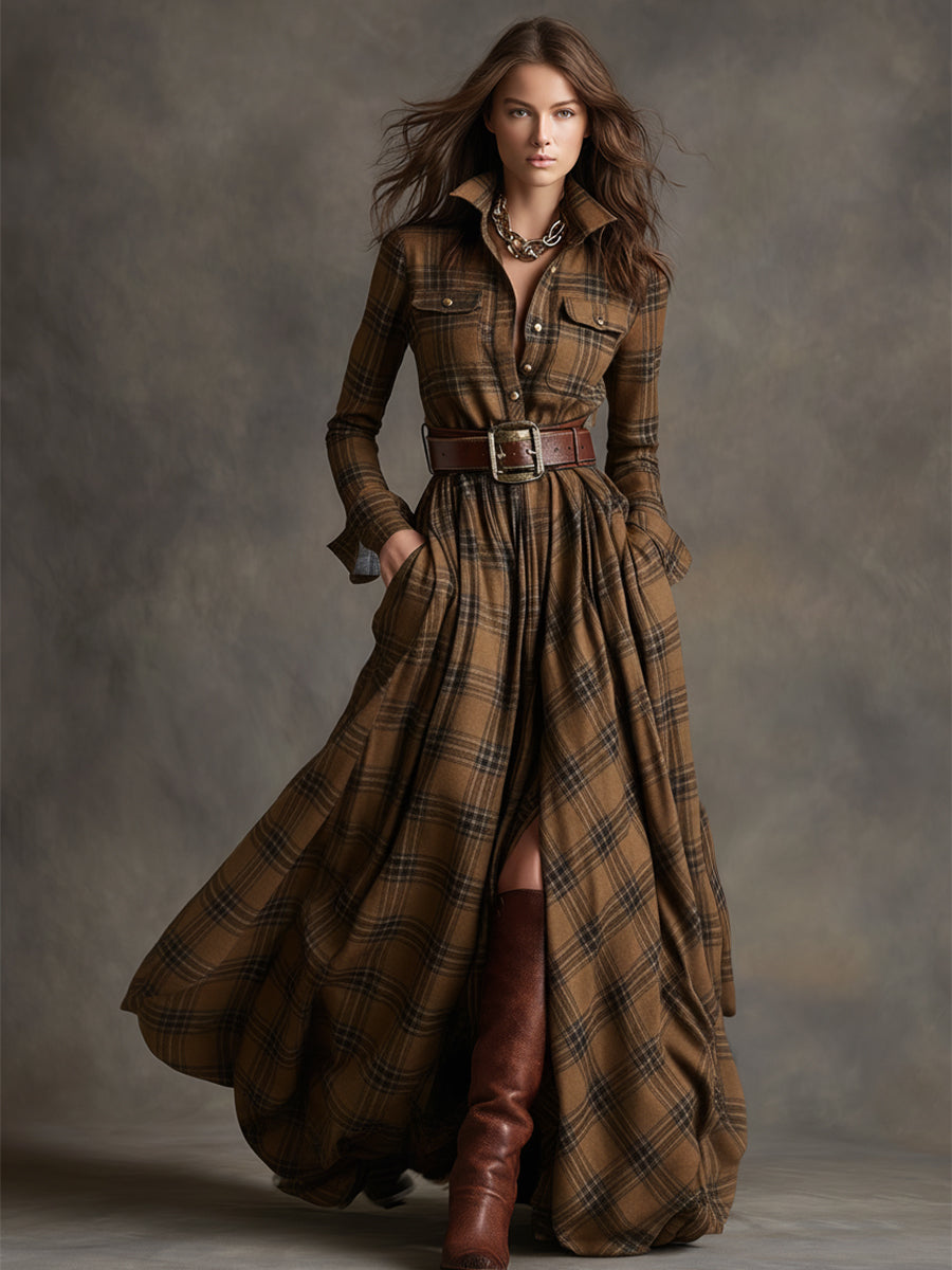 Scarlett™ | Belted Shirt Dress