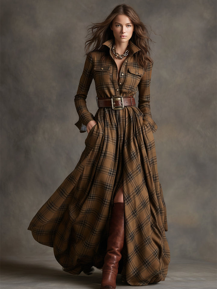 Scarlett™ | Belted Shirt Dress