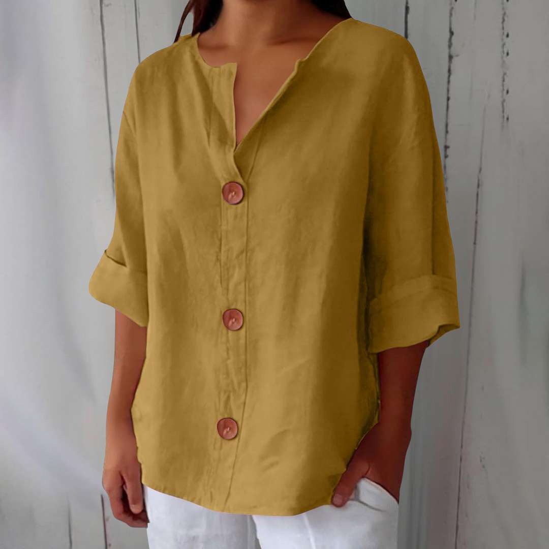 lazel | Loose-fitting Summer Blouse