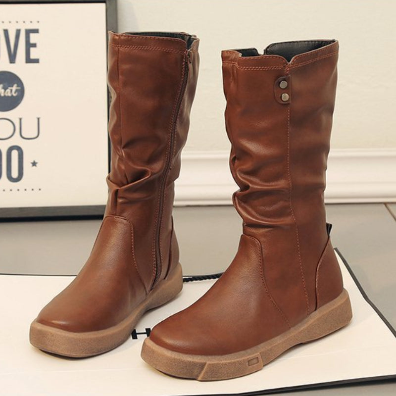 Nora™ | Waterproof Zipper Boots