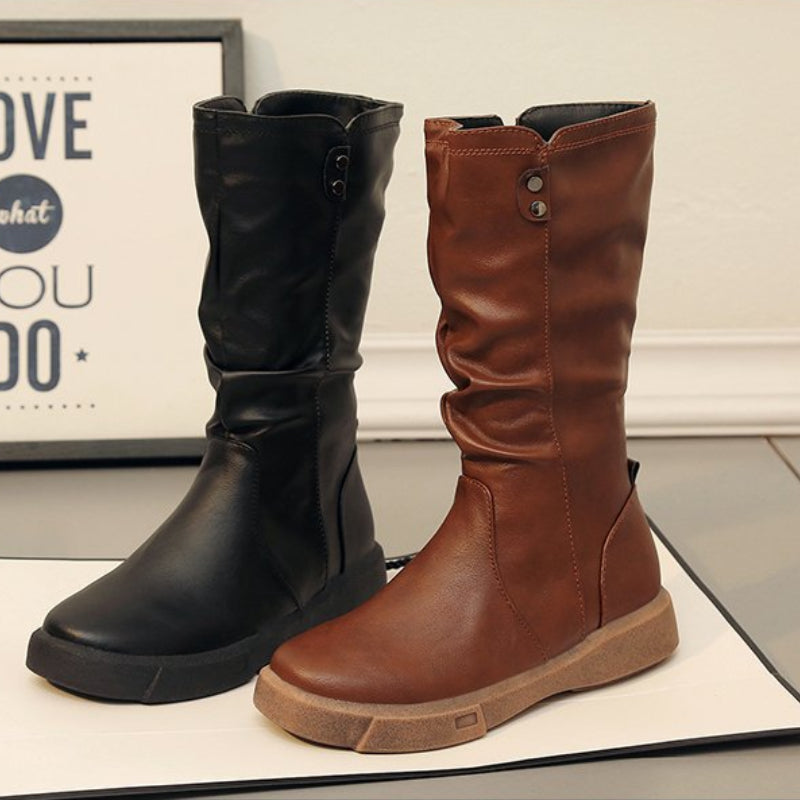 Nora™ | Waterproof Zipper Boots