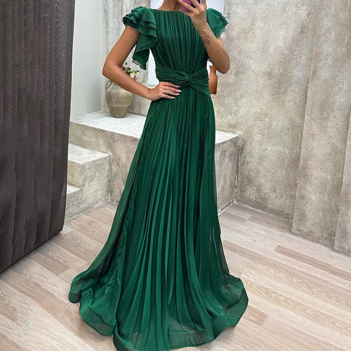 Emma™ | Pleated Evening Dress