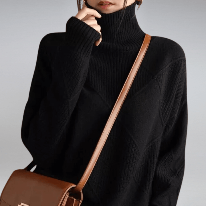Joanne - Soft turtleneck sweater