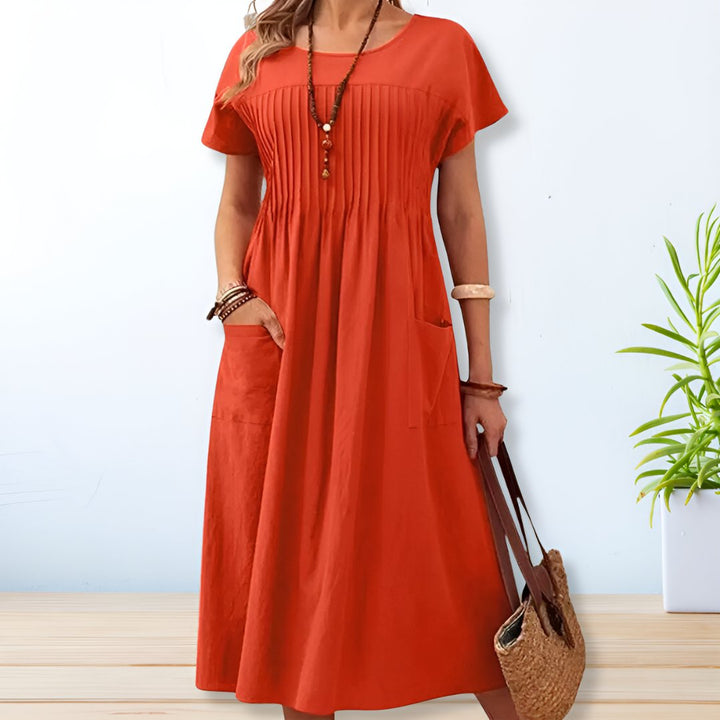 Brittany - Elegant Dress with Pockets