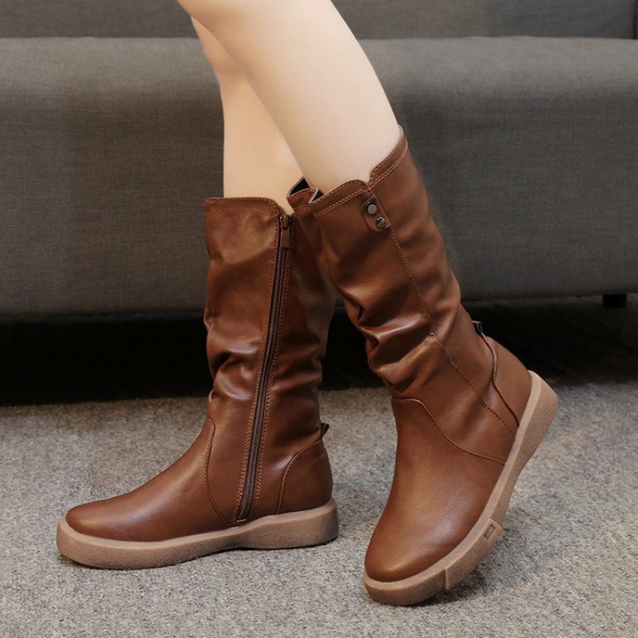 Nora™ | Waterproof Zipper Boots