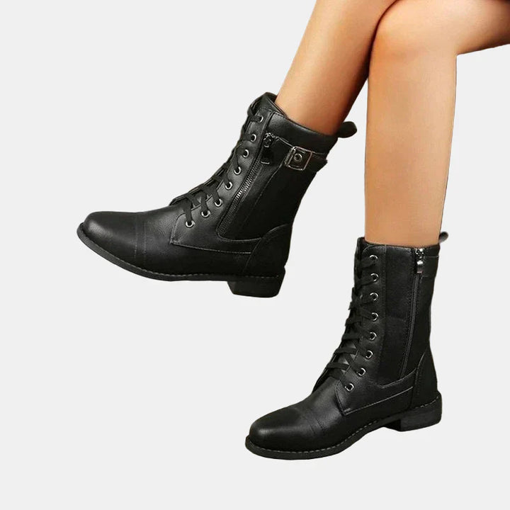 Gianna™ | Stylish Round Toe Boots