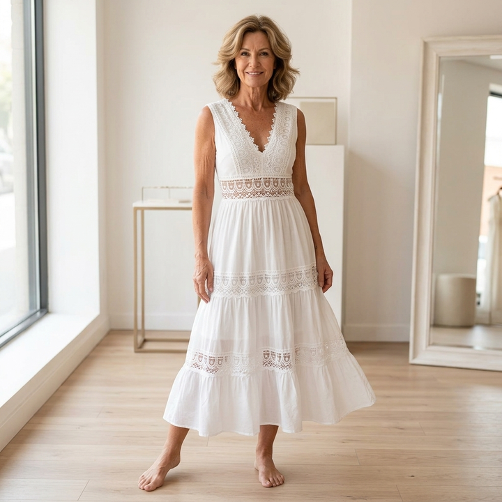 Aurélie™ | Comfortable Loose-Fit Lace Dress