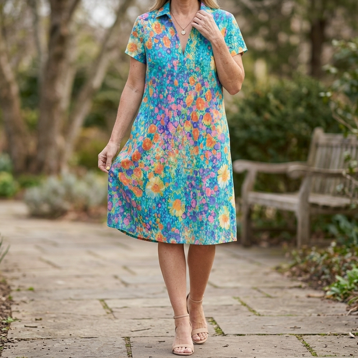 Tansy™ | Comfortable Relaxed Spring Dress