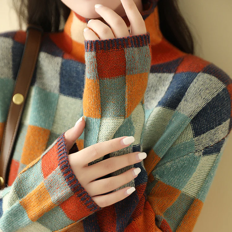 Grace™ | High Neck Travel Sweater