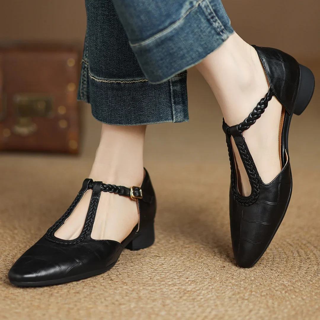 Bevora T-Strap Sandals