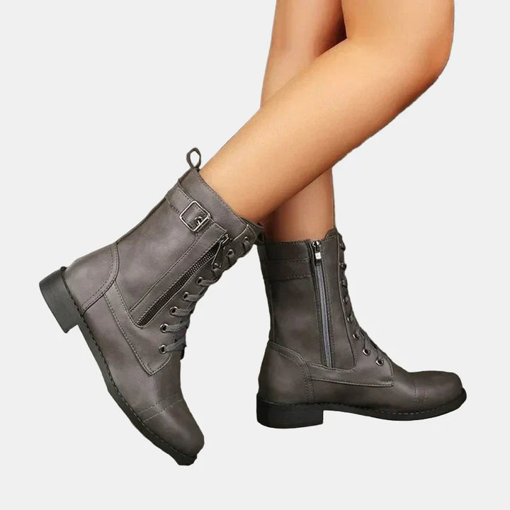 Gianna™ | Stylish Round Toe Boots
