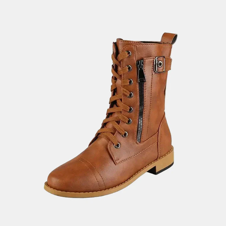 Gianna™ | Stylish Round Toe Boots